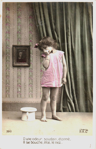 1908 mädchen mit - ak,