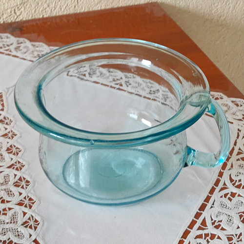 Antiker nachttopf glas - antiker,