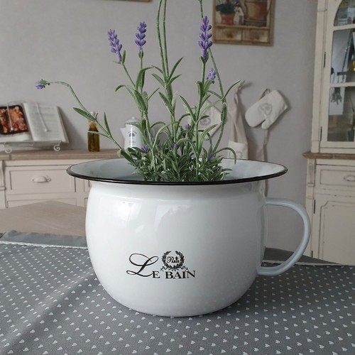 Bain emaille topf - le,