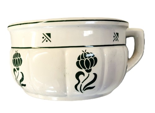 Jugendstil nachttopf keramik - keramik,