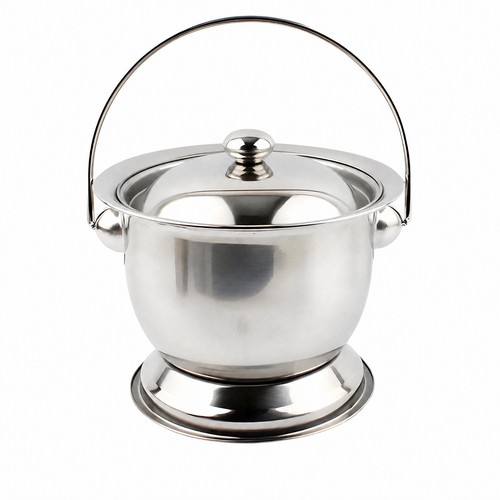 Edelstahlnachttopf mit deckel - edelstahlnachttopf,