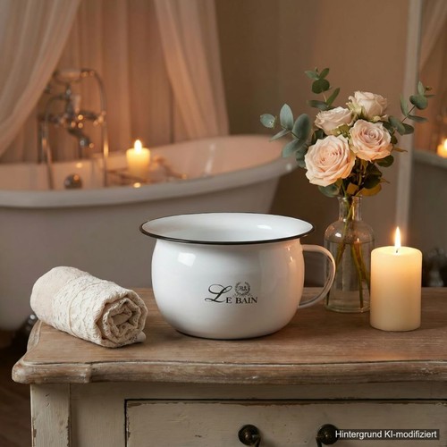 Bain emaille topf nachttopf - bain,